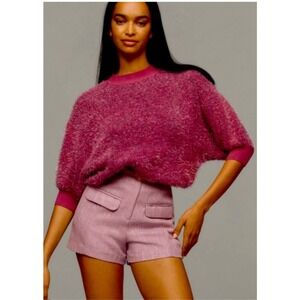 Anthropologie Pink Sweater